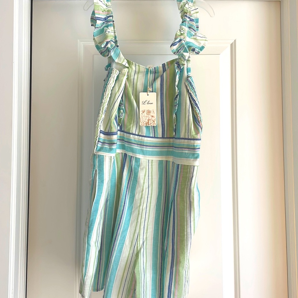 Multi Stripe Romper